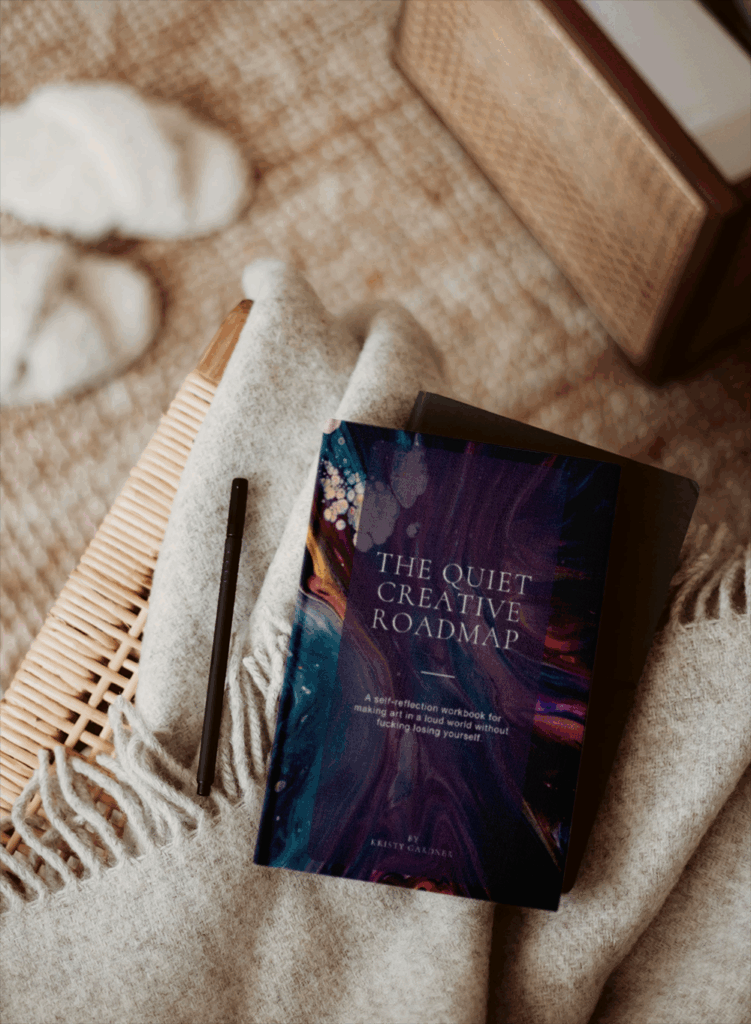 Cozy anti-hustle creativity and workbook